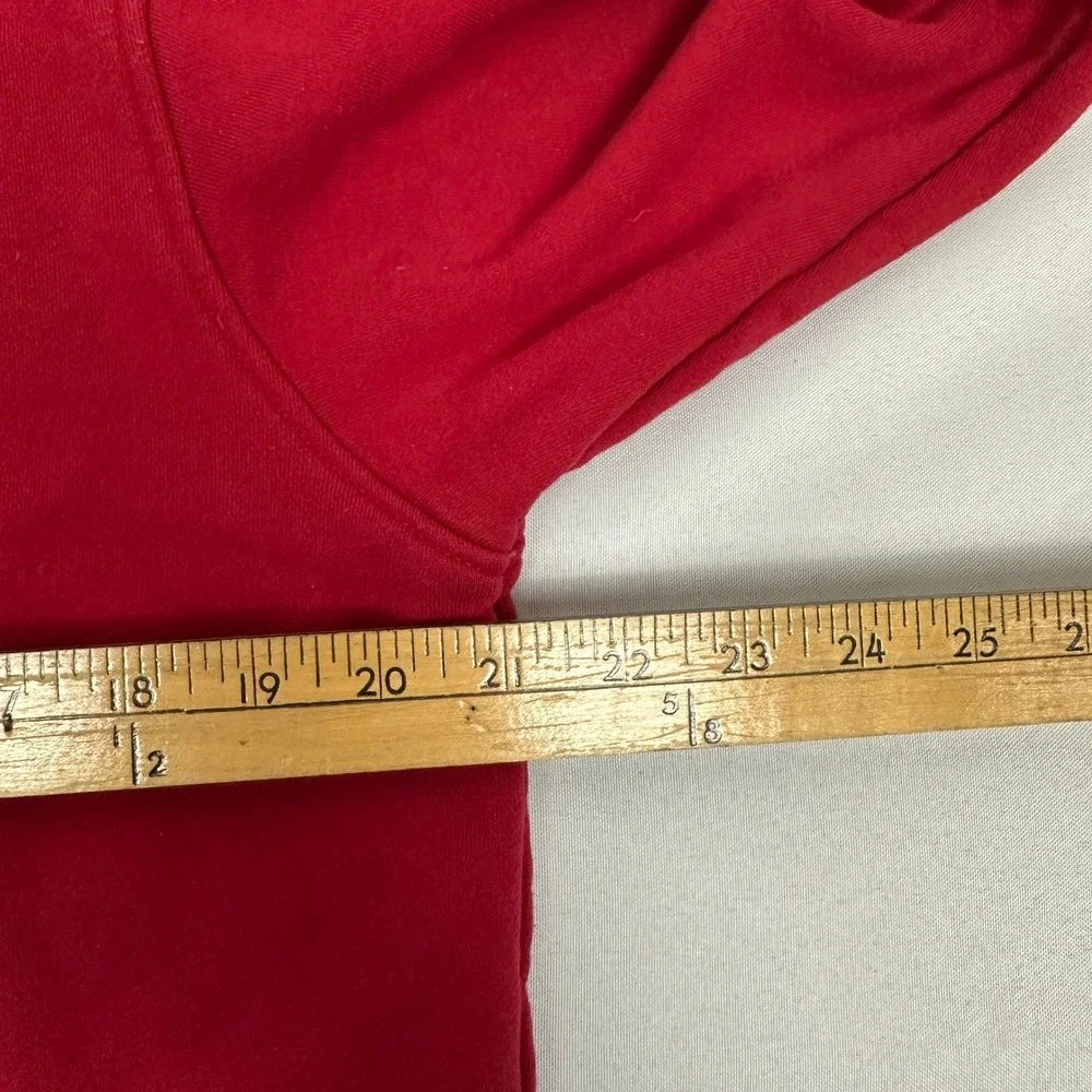 Nike Sportswear Hoodie Mens Large Red Zip Up 